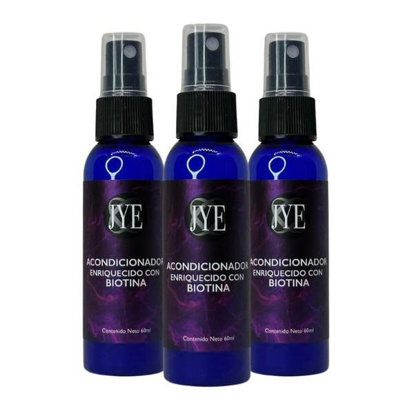 Acondicionador Orgánico enriquecido con Biotina JYE, tratamiento natural anticaída para
