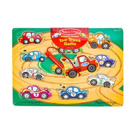Melissa & Doug (3 Years Old – Melissa and Doug) Magnetic Game Tow Truck