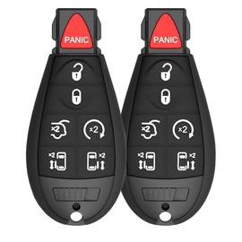 Key Fob Replacement for Chrysler Dodge, YIKEBALOG Remote Control fit for Town & Country 2008-2016 Grand Caravan 2008-2020 M3N5WY783X IYZ-C01C