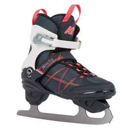 K2 Alexis Ice Figure Blade Womens Ice Skates - Gray/Pink / 10.0