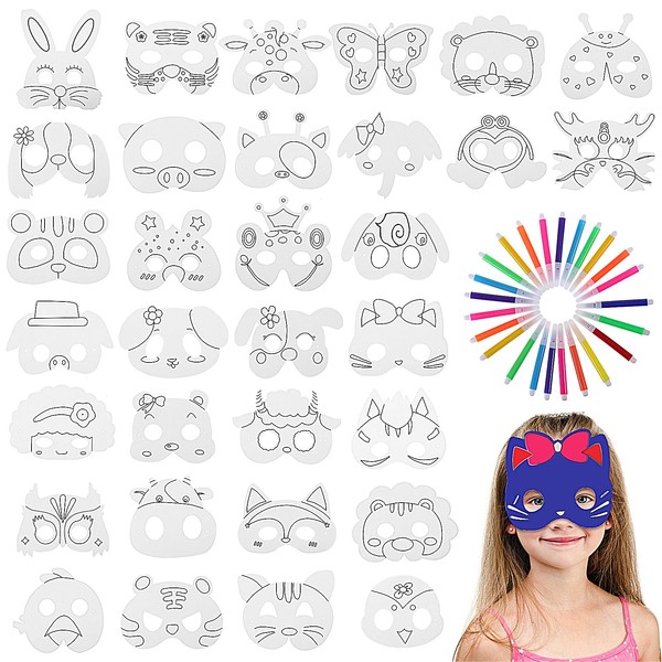 jojofuny Animal Masks Craft s Animal Masks DIY