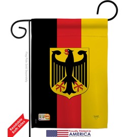 Nationality Germany Garden Flag Regional Nation International World Country Particular Area Small Decorative Gift Yard House Banner Double-Sided Made in USA 13 X 18.5