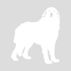 Great Pyrenees Sticker Vinyl Auto Window pyr