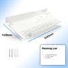 Wall Mount Compatible with FritzBox 5690 Pro Including Cable Management,
