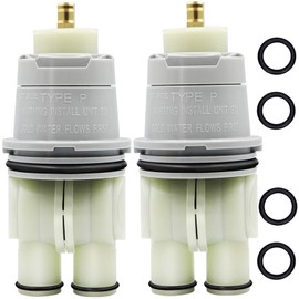 RP46074 Shower Valve Cartridge Assembly Compatible For Shower and Tub 13/14 Series Faucet, Single-handle Valve Cartridge Repair Assembly, Replacement Monitor Cartridge, 2