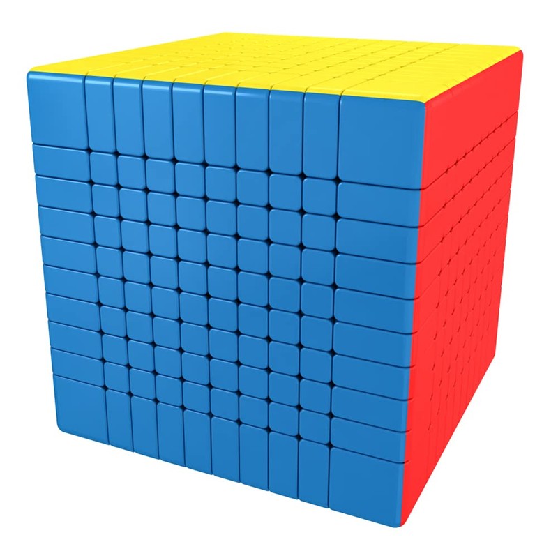 BroMoCube Moyu Meilong 10x10 Speed Cube Stickerless MFJS MeiLong Puzzle