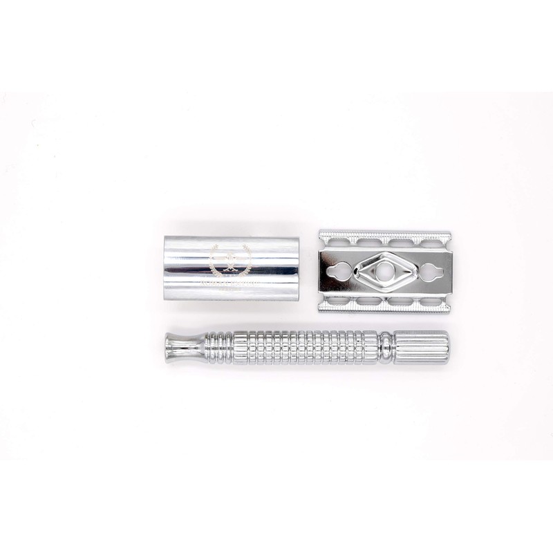 Double Edge Safety Razor ROMAN EMPIRE SHAVING Augustus with 20