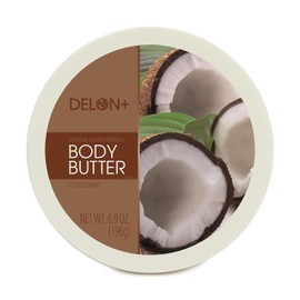 Delon Coconut Body Butter, Coconut, 6.9 Ounce