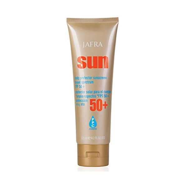 Jafra Body Protector Sunscreen Broad Spectrum SPF 50+ 4.2 fl. oz. 125 ml