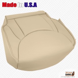 US Auto Nation 832-790-4949 2004 TO 2006 For Lexus LS430 PASSENGER Bottom Perforated Leather Seat Cover Tan