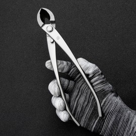 tianbonsai Bonsai Tools 205 Mm Round Edge Cutter Multifunctional Bonsai Cutter With Both Straight Edge And Round Edge