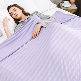 Guohaoi Cooling Blanket (90"x90"Queen Size) for Hot Sleepers and Night Sweats,100% Oeko-Tex Certified,Arc-Chill Q-Max >0.5 Cool Fiber,Ultra Cold Breathable,Comfortable,All-Season.
