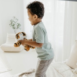 The Petting Zoo Tiger Stuffed Animal, Gifts for Kids, Wild Onez Zoo Animals, Tiger Plush Toy 9 inches