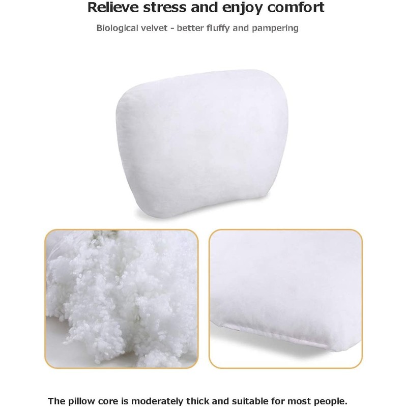 Jachenyue 2Pcs Car Neck Pillows for headrests,for Travel Interior Accessories