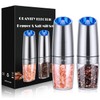 Gravity Electric Pepper and Salt Grinder Set, Salt and Pepper