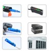 2Pack SC Male to LC Female UPC Adapter Visual Fault