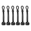 sourcing map 6Pcs 4" Bungee Tie Downs, Sun Shade Tie