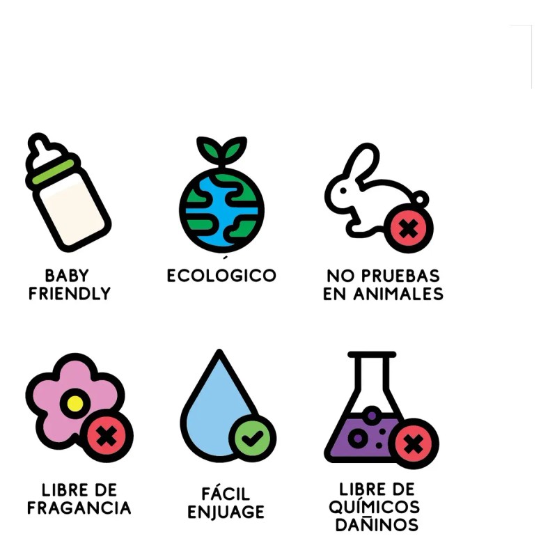 We Love Jabón En Espuma Para Biberones Biodegradable 240ml