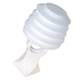 cyclingcolors AIR HORN RING BELL HAND TRUMPET KLAXON ACOUSTIC CHILDREN BABY 19MM WHITE PLASTIC
