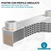 Hrale Stainless Steel Heat Exchanger 10 Plates max. 22 kW