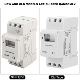 THC15A 220-240VAC 20A Digital Programmable Timer Switch for Industrial Use