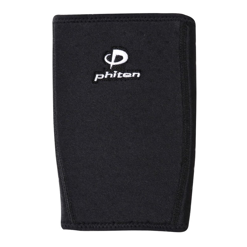 Phiten 0411AP153005 Sports Supporter for Elbows, L, Black