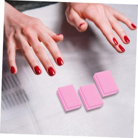 Baluue 200pcs Dual Side Nail Buffer Block File for Manicure Pedicure Compact Sanding Sponge Nail Files for Home Salon Use
