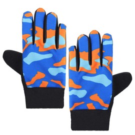Accmor Kids Cycling Gloves, Kids Fishing Gloves, 4-10 Years Boys Girls Kids Sport Gloves, Breathable Non-Slip Full Finger Gloves for Child Cycling Climbing Riding Biking Outdoor Sports