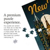 "Lantern Press New York, Retro Skyline, 1000 Piece Jigsaw Puzzle
