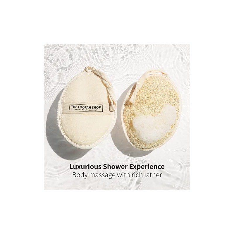 Esponja Lufa Baño Exfoliante Corporal Luffa Ducha Hombres Mujeres Niños