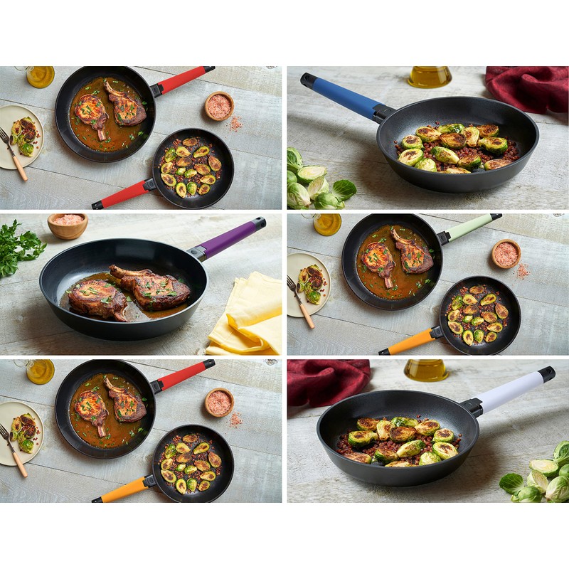 ZAVOR Noir 10 & 12 Inch Skillet Set - Premium