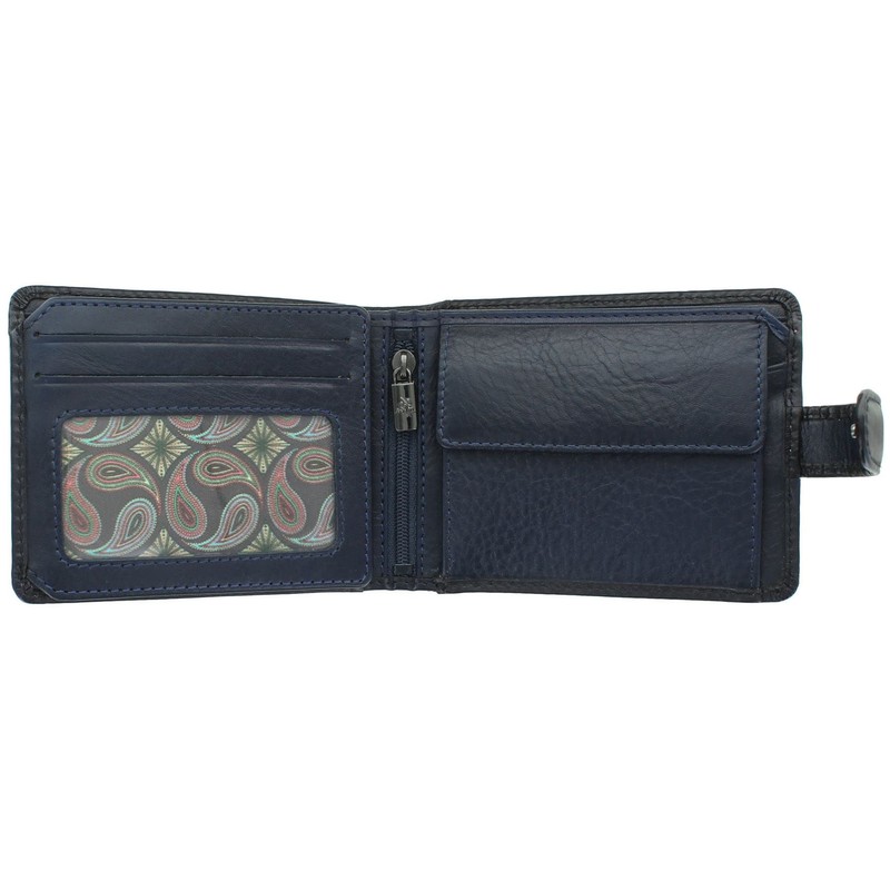 Visconti Atelier Collection Henry Leather Wallet RFID and Tap n