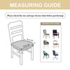 YUEANG Waterproof Seat Cover for Dining Room Chair Seat Covers