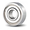 NMB Minebea DDL-740ZZ Stainless Steel Bearing, Shielded on Both Sides,