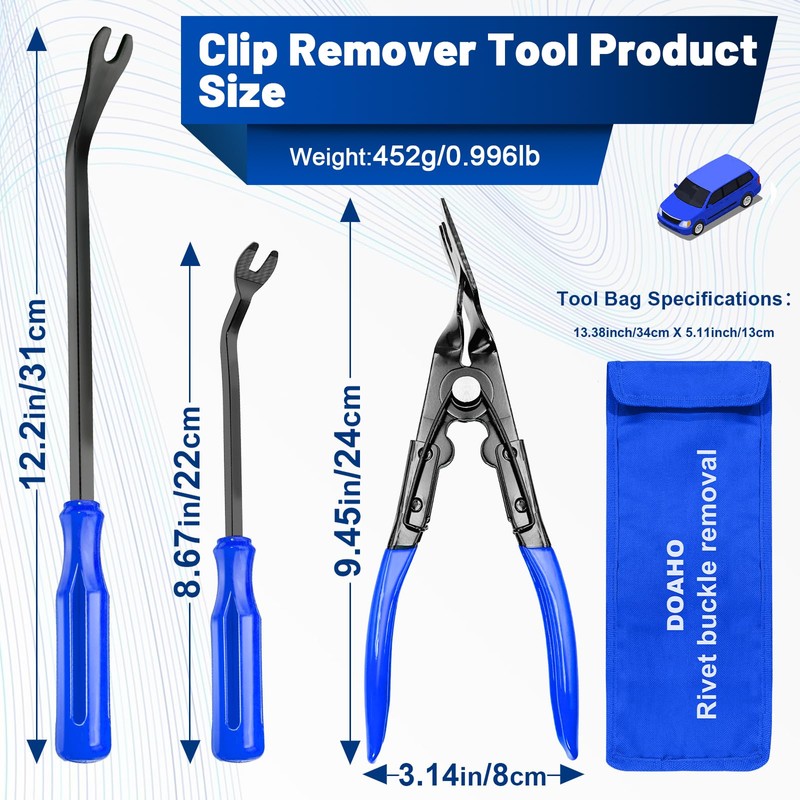 Doaho 13 Pcs Mechanic Hook and Pick Tool Set with