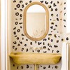 Polka Dot Wall Decals Black Vinyl Gold Wall Decals Leopard