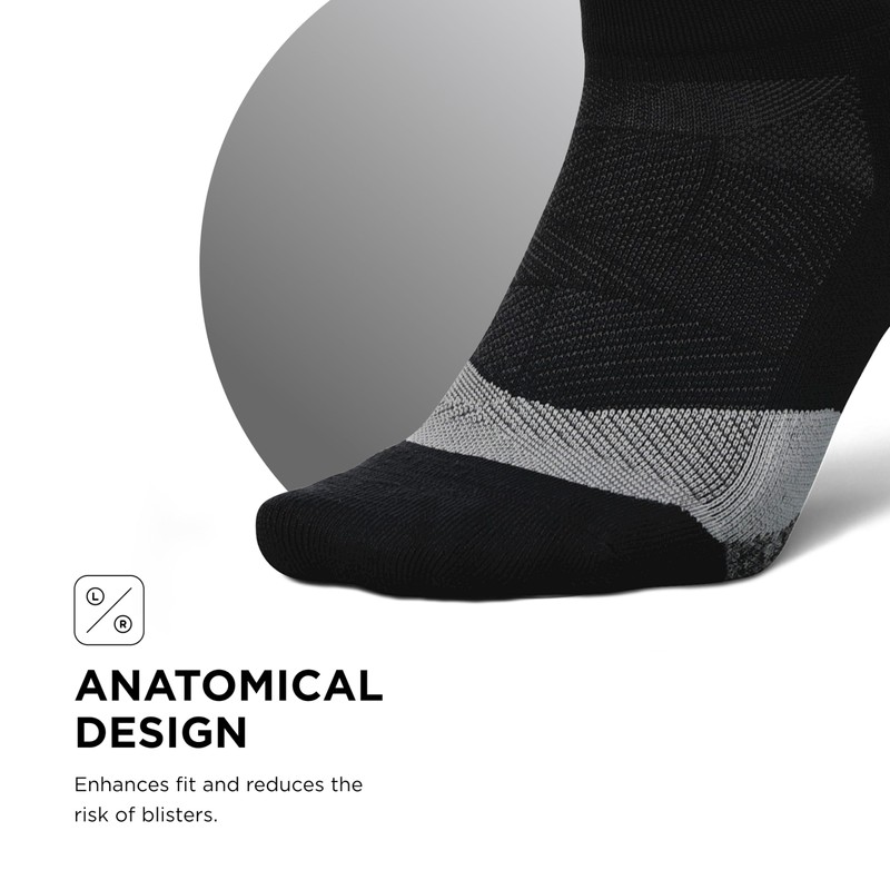 Feetures Elite Light Cushion Mini Crew Sock - Sport Sock