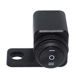 CNC Motorcycle Handlebar Switch ATV Bike 12V ON-OFF-ON Headlight Fog Light Switch Waterproof Overload Protection