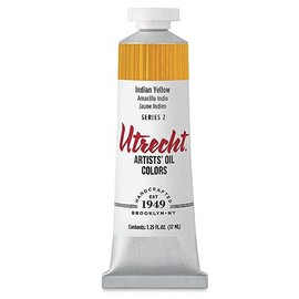 Utrecht Artists' Oil Paint - Indian Yellow, 37 ml tube