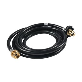 F273704 10-FT Propane Heater Hose Assembly Compatible with Mr. Heater Buddy Series Hose Assembly For Propane Tank MH9B MH18B Series & More Indoor/Outdoor Heater