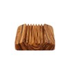 Soap Dish Soap Holder Square Rustic Olive Wood Decorative for