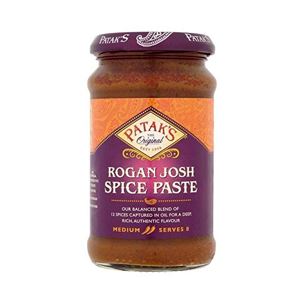 Patak's Rogan Josh Spice Paste 283g - Pack of 2