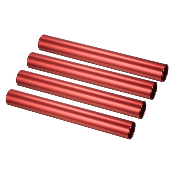 PATIKIL Relay Track Baton, 4 Pcs Aluminum Tube Field Running