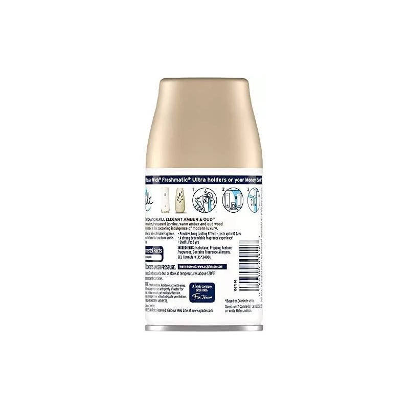 S.C. JOHNSON Glade Automatic Spray Air Freshener Refills, 6.2 Ounce