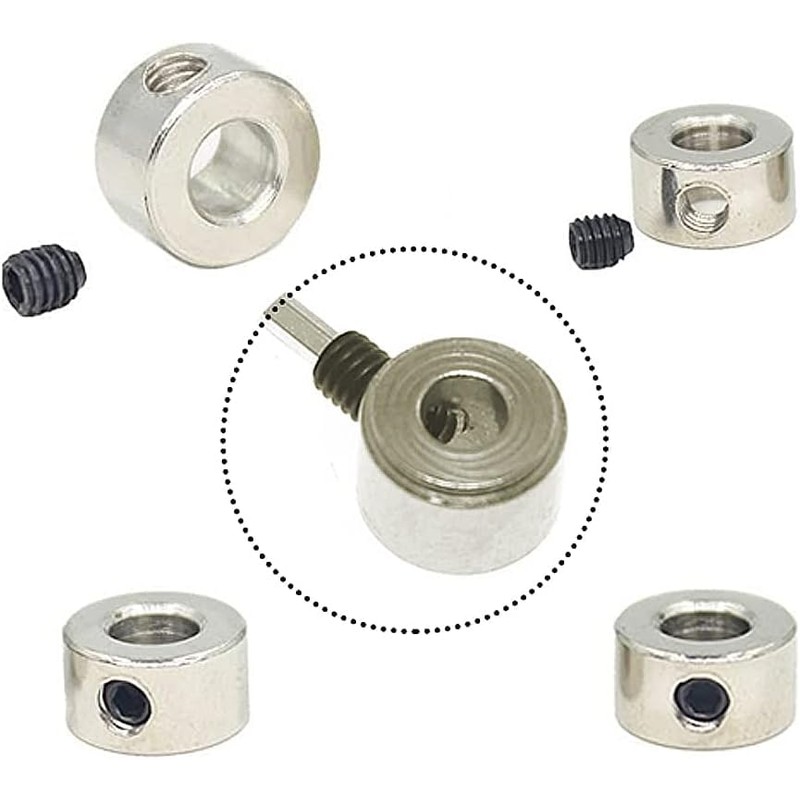 RUIAN Plane Landing Gear Wheel Stop 0.12"/3.1mm Wheel Collar for