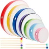 7 Pack Hand Drums Set 12 10 8 7 6