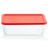 Pyrex Simply Store Glass Food Storage Container, Snug Fit Non-Toxic