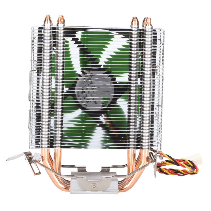 CPU Fan 4 Heatpipes 90mm 3pin Noiseless Plug and Play