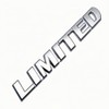 2pcs Limited Metal Emblem Badge Letter Plate Side Rear Trunk