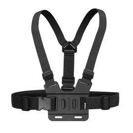 Walway Adjustable Chest for Mount Harness Most Action Cameras, Fully Adjustable Strap Size